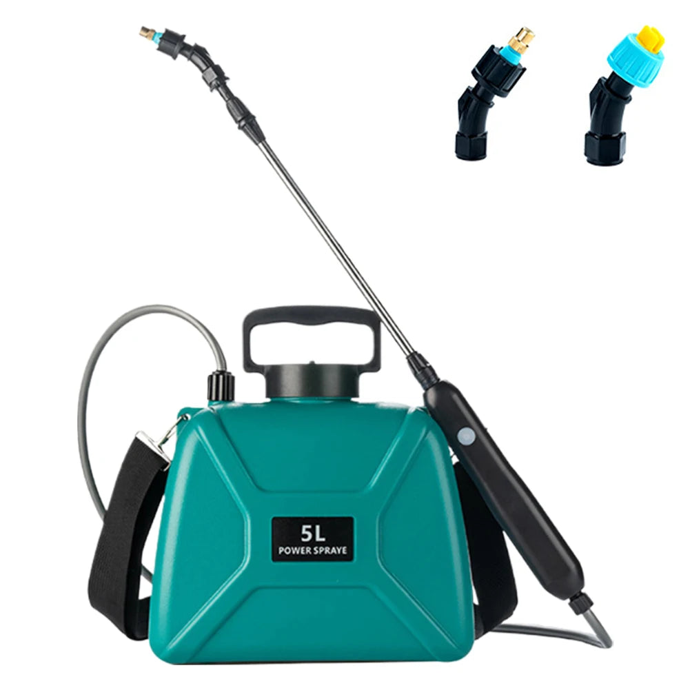 5L Agricultural Electric Sprayer 2 Modes Electric Plant Sprayer 1800mAh/2400mAh Garden Irrigation Sprinkler Garden Watering Tool Oasis Select