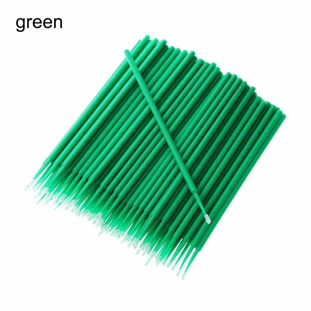 100Pcs Up Paint Micro Brush Tips 1.5mm Mini Car Touch Up Paint Micro Brush Purple Auto Applicator Sticks Detailing Car Products Oasis Select Green China Mainland