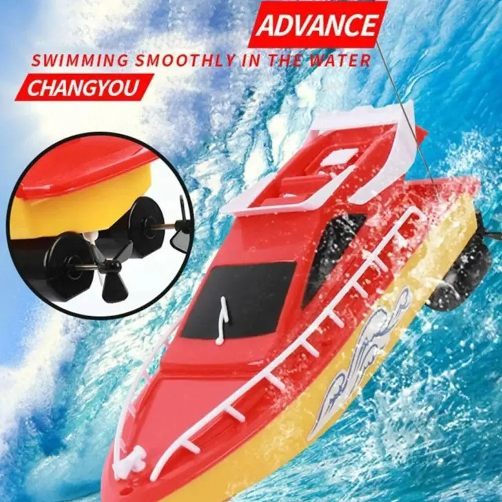 Remote Control Boats Can Be Launched To Simulate High-Speed Speedboats Electric Steamboats Water Park Toys Outdoor Pool Toys Oasis Select
