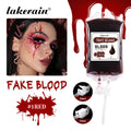 Lakerain 170ML Fake Blood Halloween Ultra-realistic Fake Blood Makeup Safe Non-Toxic Cosplay Horror Prop Party Decoration Oasis Select Red