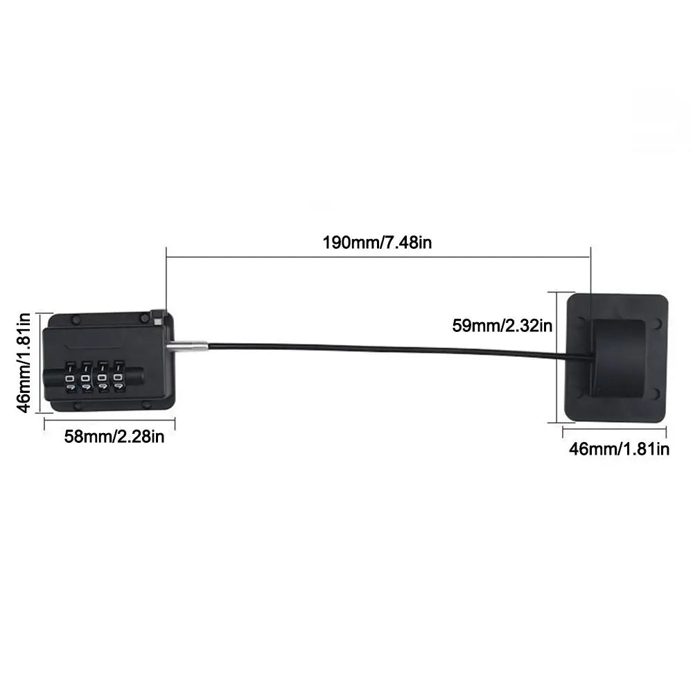 Anti-pinch Hand Safety Lock No Drilling Adjustable Cabinet Lock Unisex Protection Window Digital Password Lock for Home Oasis Select