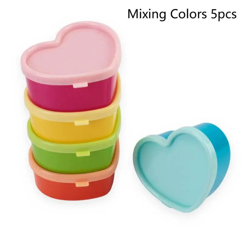 5-Pack Mini Squeeze Condiment Bottles | Portable Sauce Containers