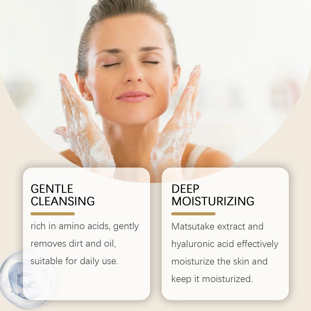 Amino Acid Facial Cleanser – Pore Purifying & Oil Control 100g Amino Acid Cleanser Oasis Select