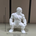 Funny Muscular Monk Figurine Creativity Decor Playful Zen Warrior Statue Home bookshelf Desktop Ornaments Decoration Prank Gifts Oasis Select big butt