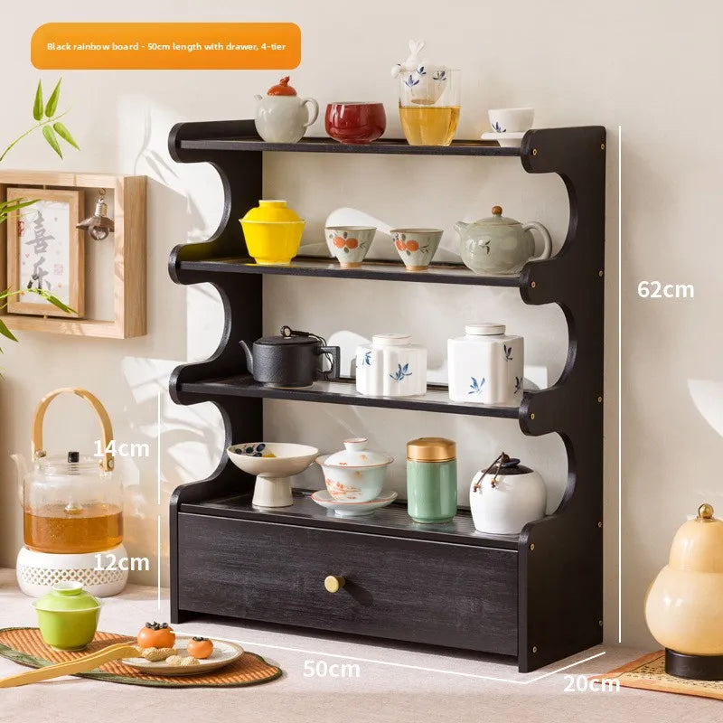 Desktop Water Cup Shelf Modern Simple Chinese Bogu Rack Tea