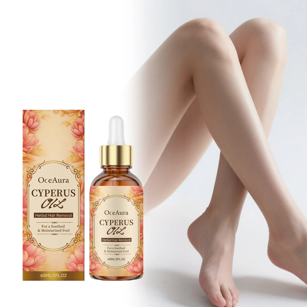OceAura Cyperus Rotundus Hair Growth Inhibitor Oil 60ml Hair Growth Inhibitor Oil Oasis Select