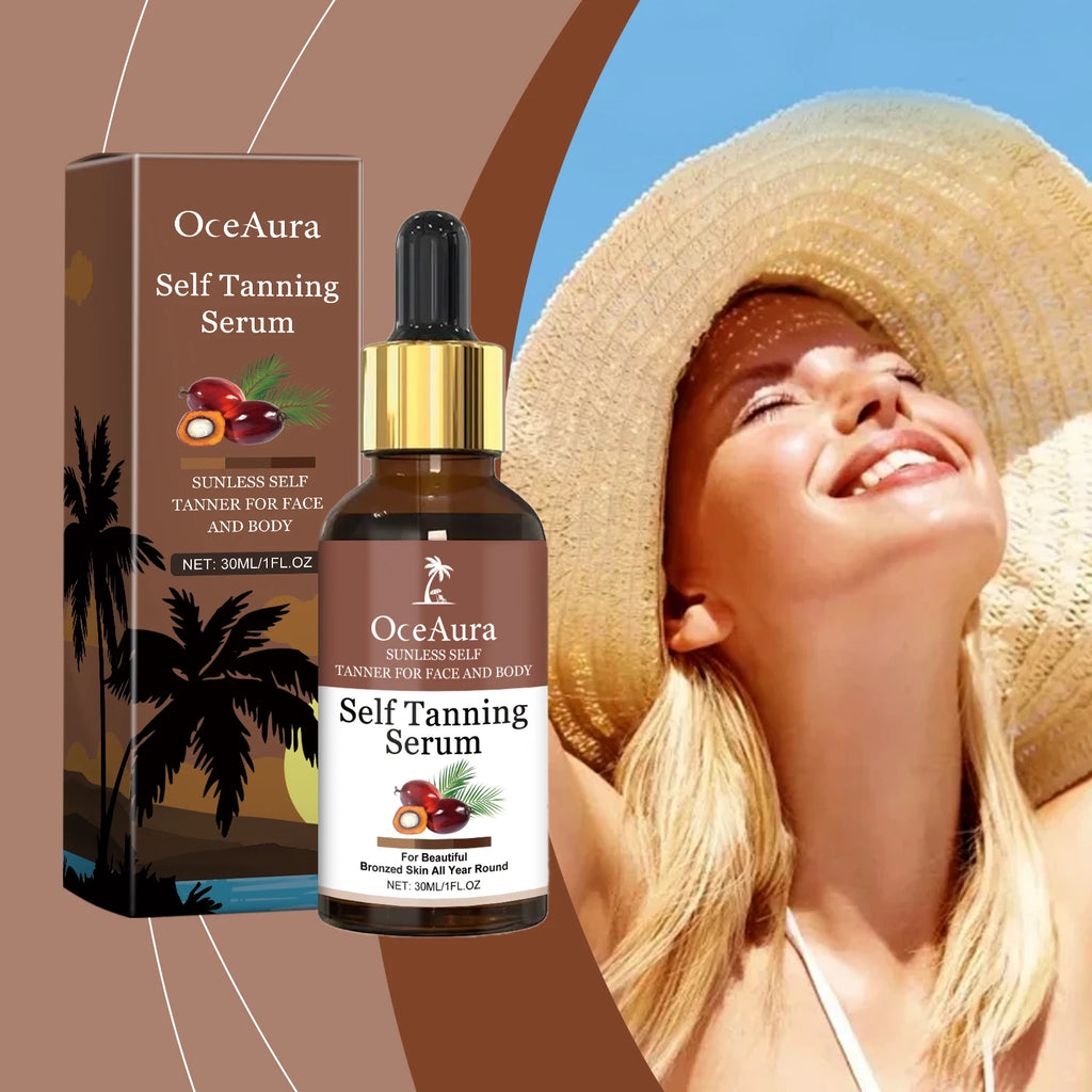 Brightening Tanning Face Serum – Moisturizing Glow Essence Face Serum Essence Oasis Select