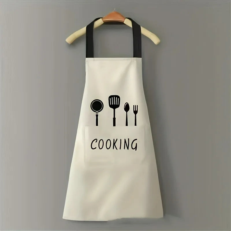Versatile and Durable PVC Cooking Apron - Adjustable, for Kitchen, Coffee Bar, Restaurant Perfect for Home Cooking Oasis Select