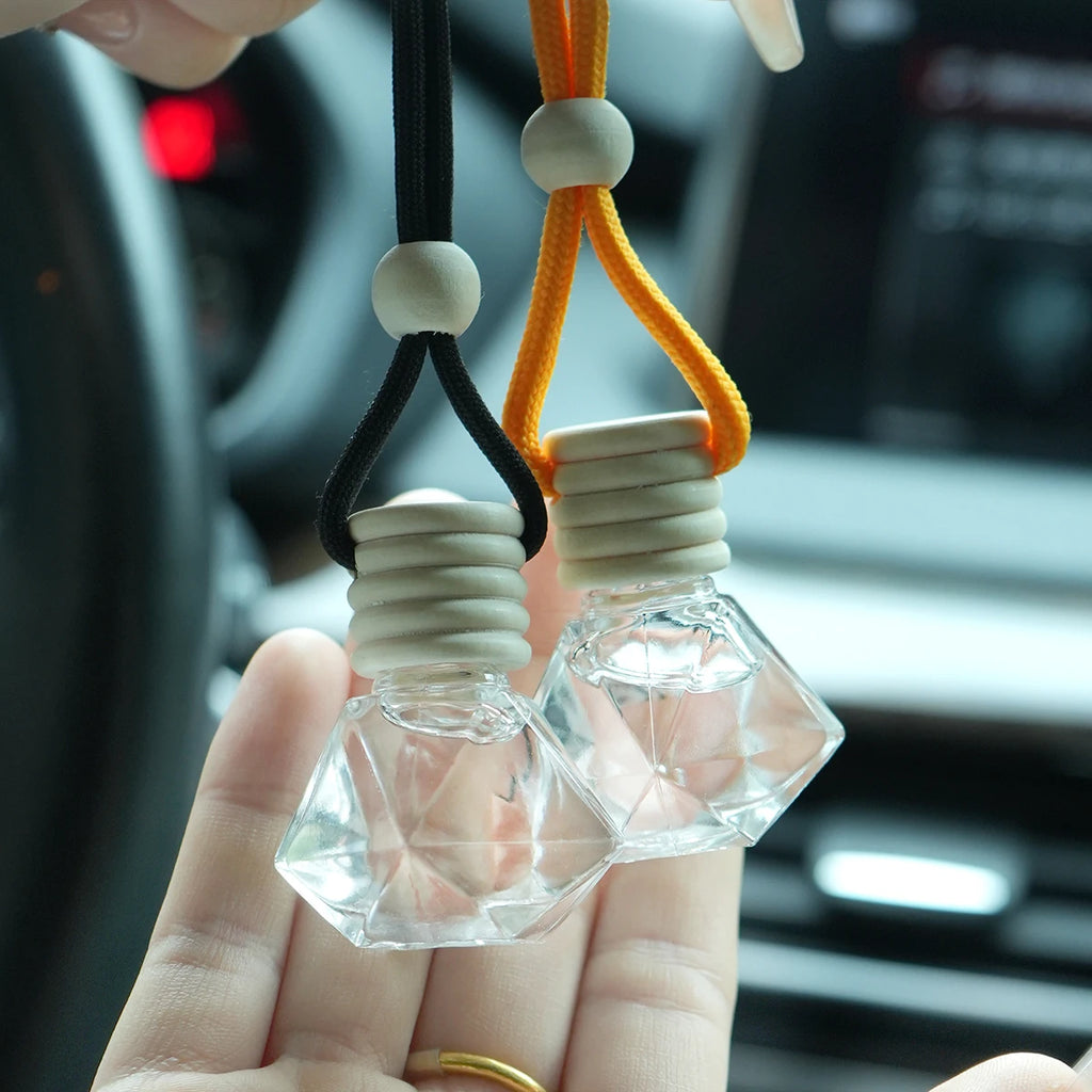 4-Pack Tea Scented Car Air Freshener – Alcohol-Free Rope Hang Car Air Freshener Oasis Select