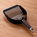 Stainless Steel Cat Litter Scoop – Long Handle Deep Sifter