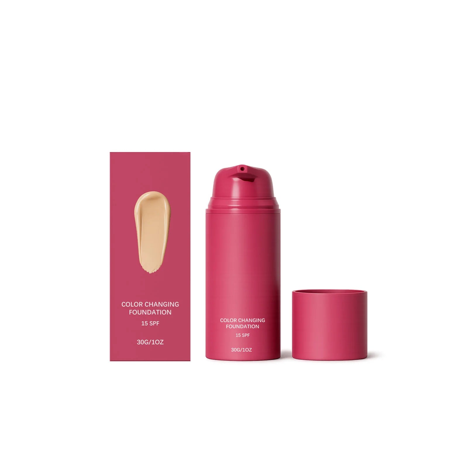 Natural Warm Tone Foundation – Sheer & Long-Lasting Finish