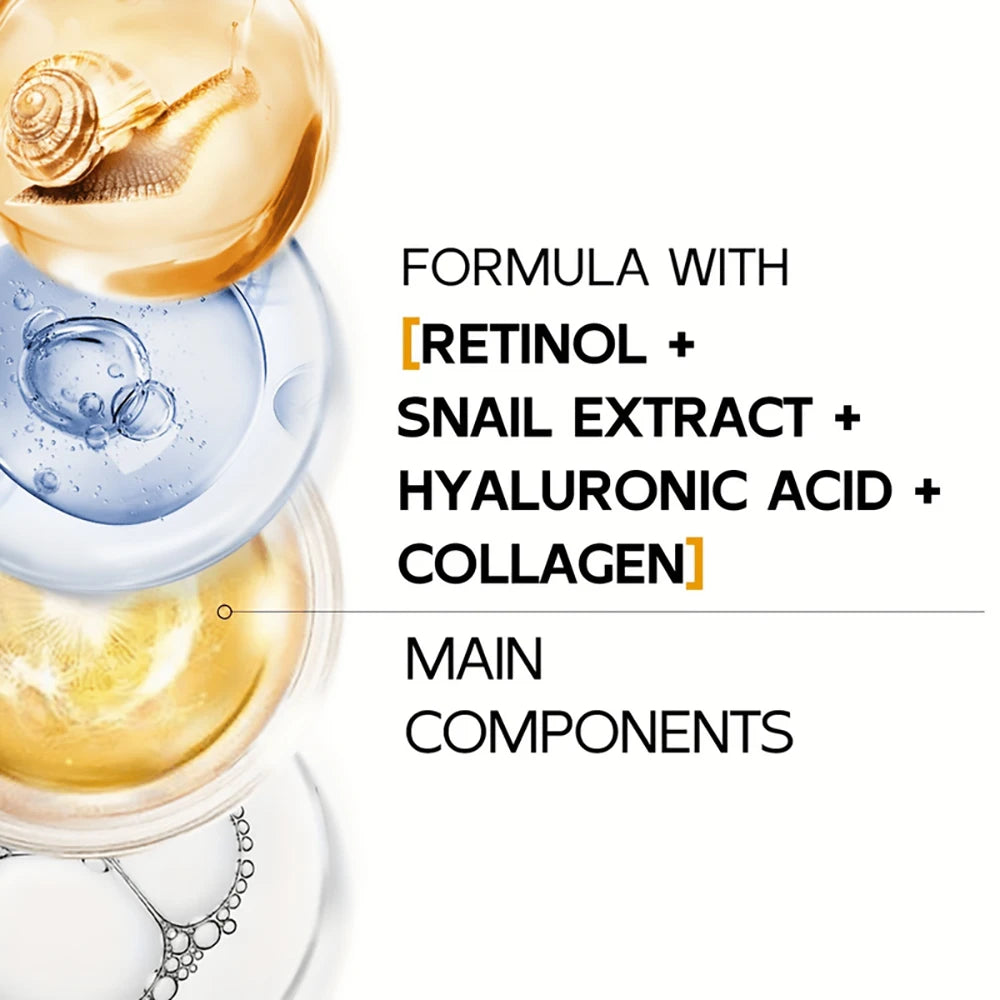 SUYARUN Retinol & Hyaluronic Acid Snail Cream | Face Moisturizer