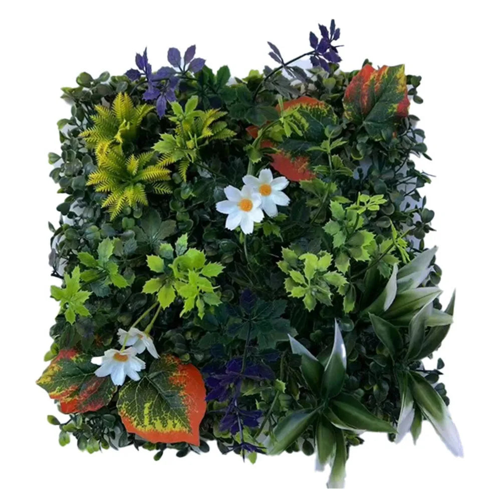Artificial Plant Wall Panel 25x25cm | Faux Greenery Tile