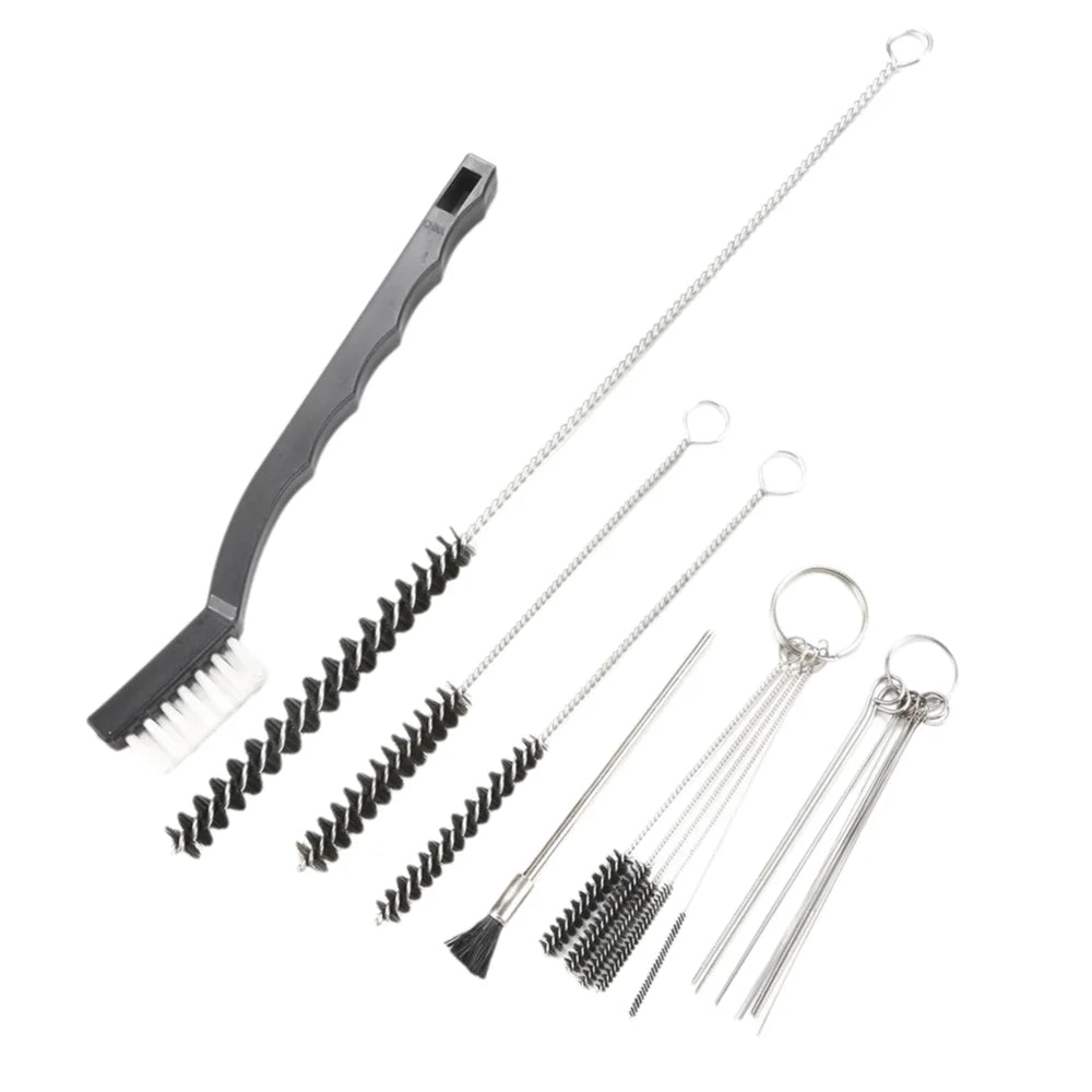 Airbrush Spray Nozzle Cleaning Brush Kit | 17/23Pc + Storage Case Airbrush Cleaning Kit Oasis Select 17PCS