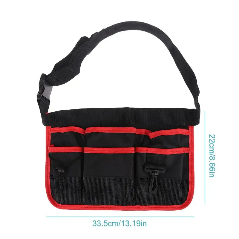 Tool Waist Bag Waist Pocket Outdoor Work Hand Tools Storage Pouch Hardware Tool Bags Electrician Gardening Tools Pocket Bag Oasis Select A3
