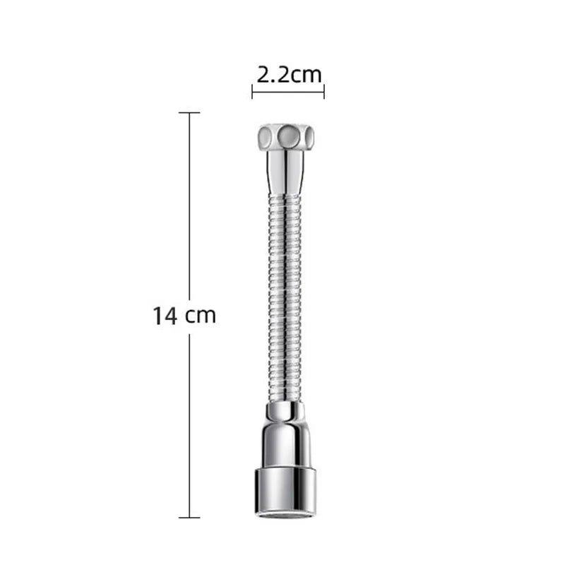 Universal Kitchen Faucet Extender & Swivel Aerator Hose