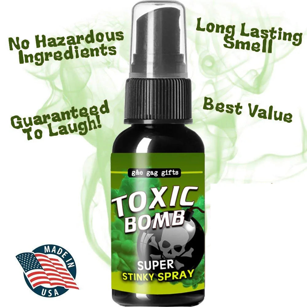 30ml Poop Spray Creative Liquid Fart Gag Prank Joke Spray Funny Toy Non-Toxic Stink Bombs Extra Strong Smelly Stinky Gas Spray Oasis Select
