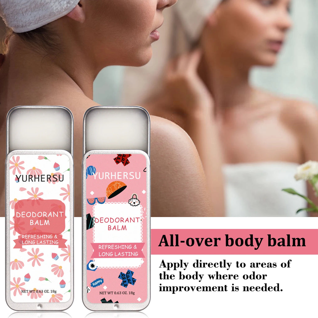YURHERSU 4-Piece Deodorant Stick Set – Unisex Body Freshness Deodorant Stick Set Oasis Select