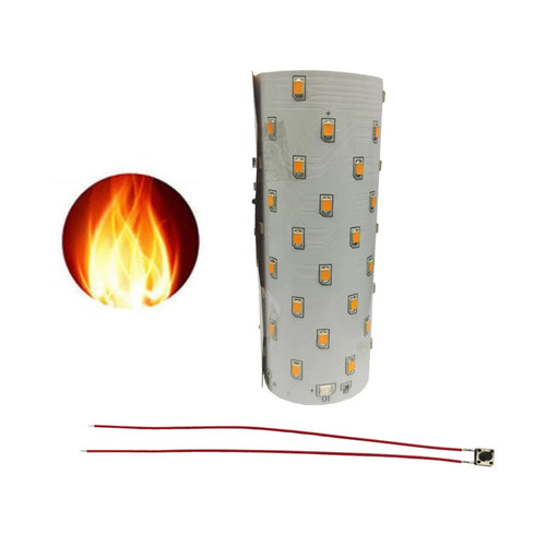 3.7V 51 LED Flame Light Circuit Board – 3 Modes Solar Candle LED Circuit Board Oasis Select