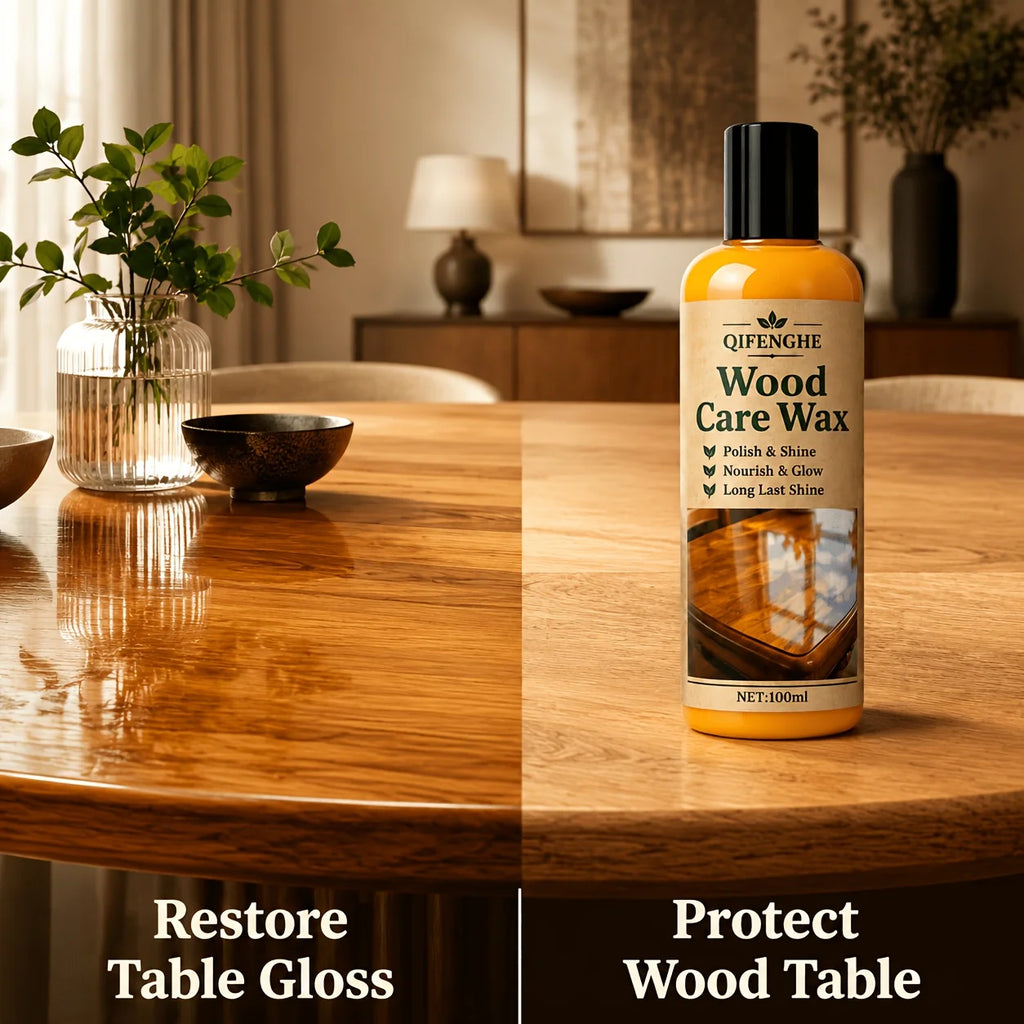 Wood Care Wax Polish – Glossy Hardwood Furniture Protection Furniture Polish Wax Oasis Select