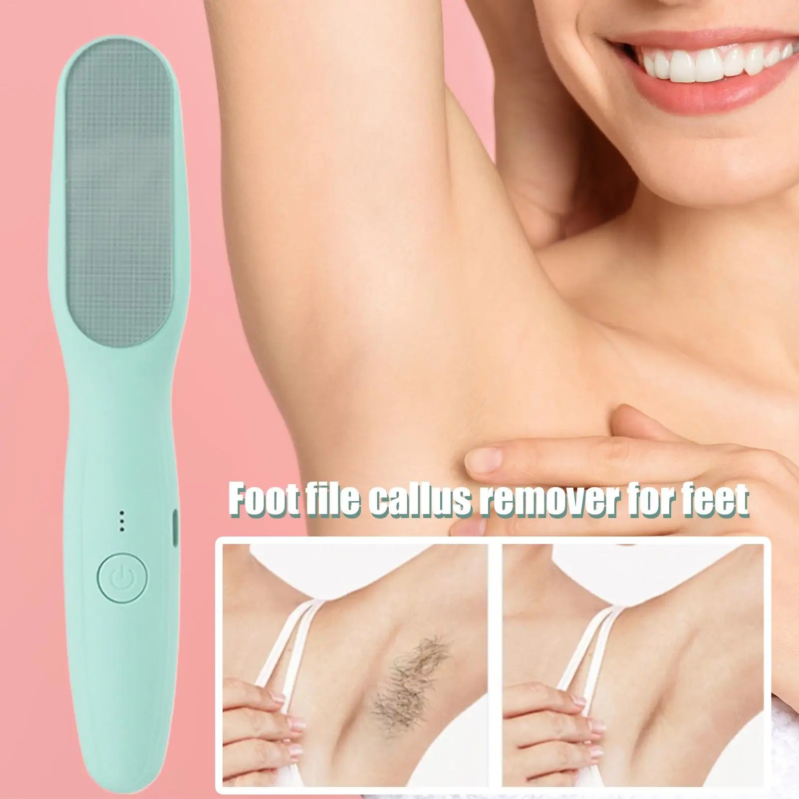 Electric Foot Callus Remover Feet Callus Remove Rechargeable Dead Wet Dry Skin Calluses Foot Cleaner Smooth Electric Foot File Oasis Select