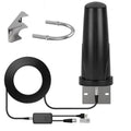 Private Model 2026 High-Definition Digital TV Antenna Indoor Outdoor HDTV Antenna DVB-T2 for Clear Reception Oasis Select black