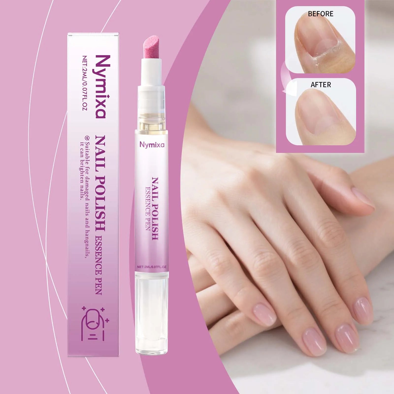 Cuticle Oil Pen – Nail Moisturizer & Hangnail Care Tool 2ml