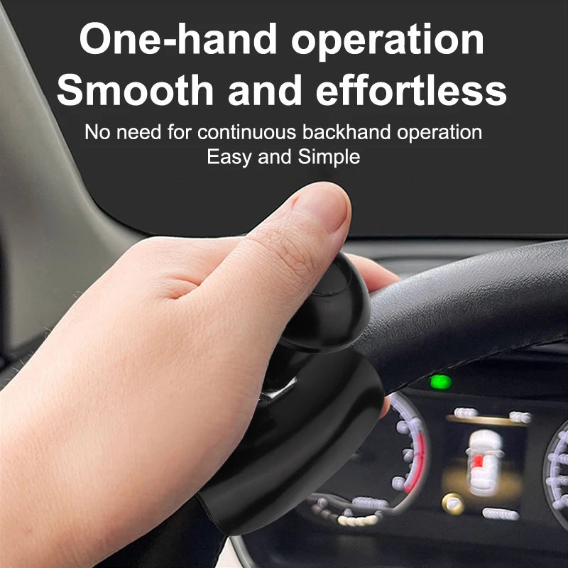 Easy Maneuvering with Universal Steering Wheel Spinner Knob; Car Booster Grip Ball Handle. Oasis Select