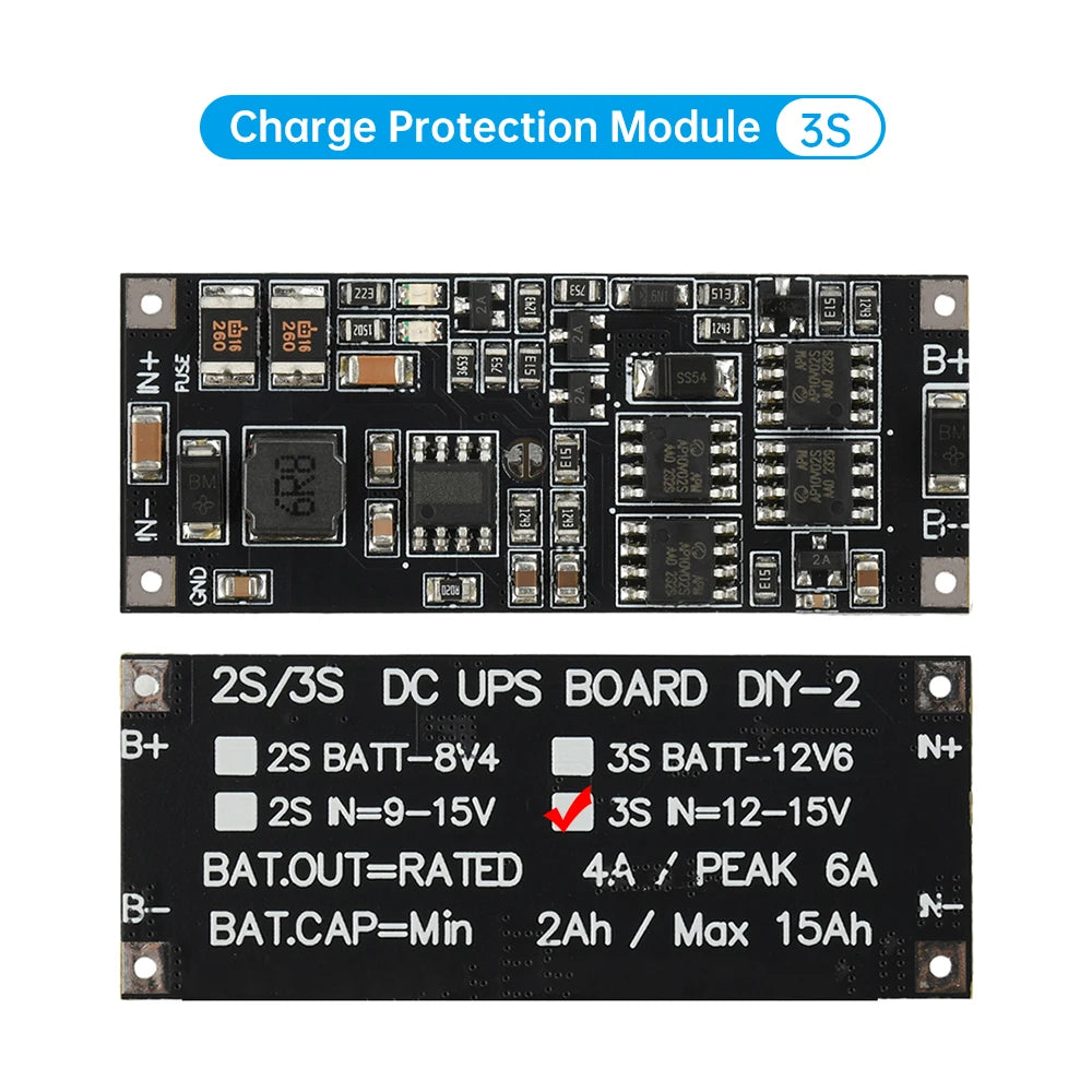 2S 3S Charge Protection Module UPS Power Module 4A Uninterruptible Power Supply Control Board Oasis Select 3S