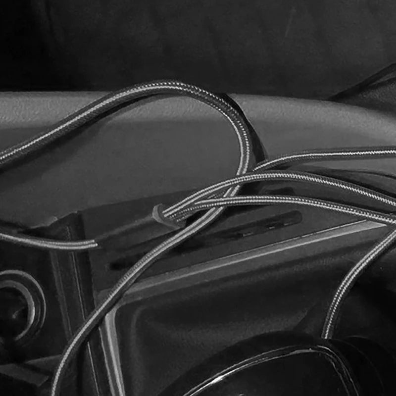 Hidden Wire Cover Clips 8pcs; Universal Car Interior Cable Line Sleeve Protector; Data Cable Organizer Clamp Accessories Oasis Select