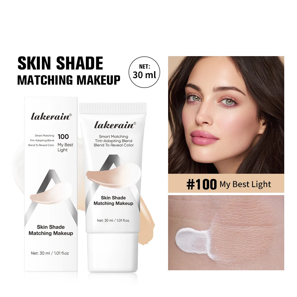Lakerain Color-Changing Foundation SPF15 – Shade Matching Makeup