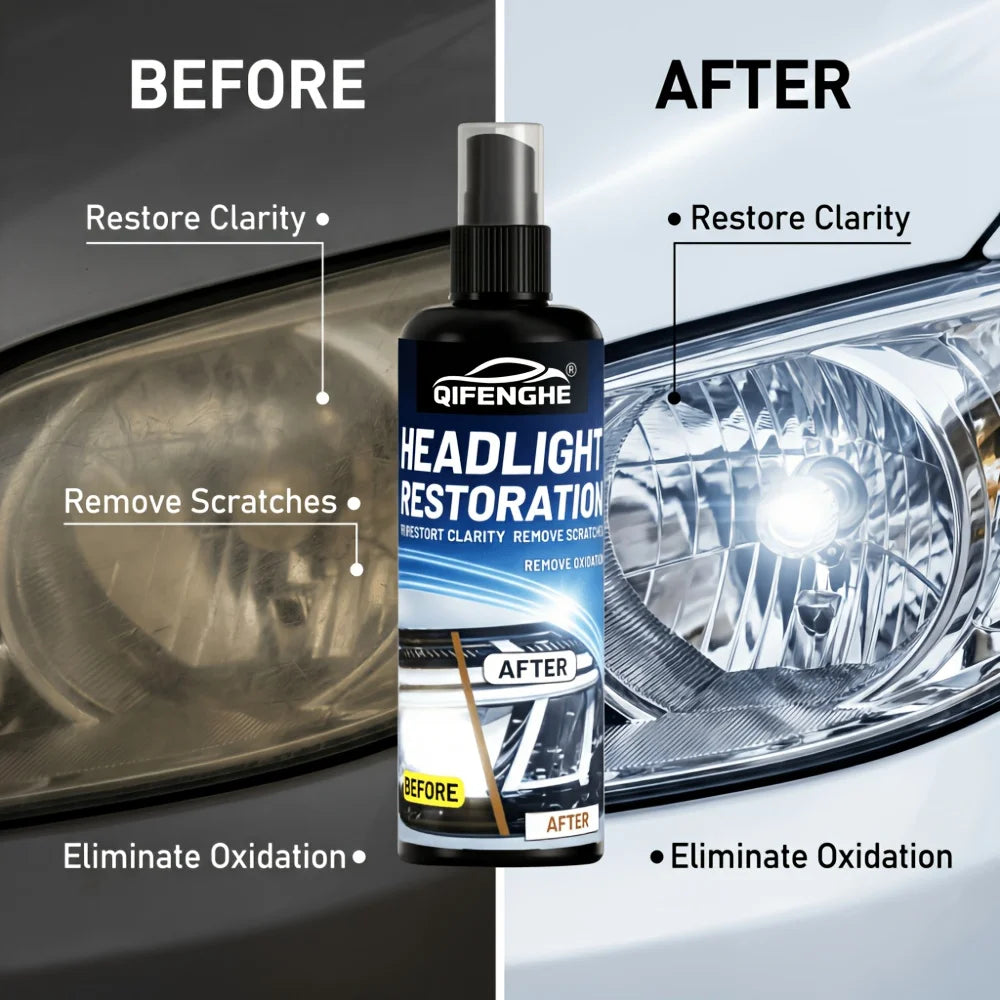 Car Headlight Restore Polish 3.5oz – Removes Yellowing & Haze Headlight Restore Polish Oasis Select