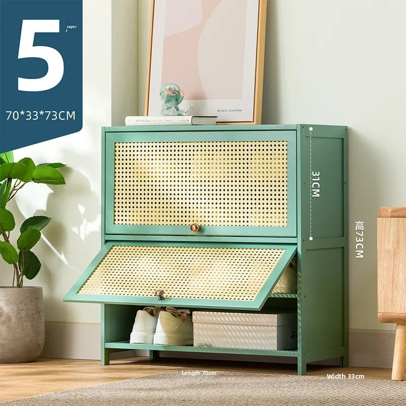 Shoe rack large-capacity economical simple household door shoe cabinet dormitory dormitory good-looking dust-proof Oasis Select fifth floor 70