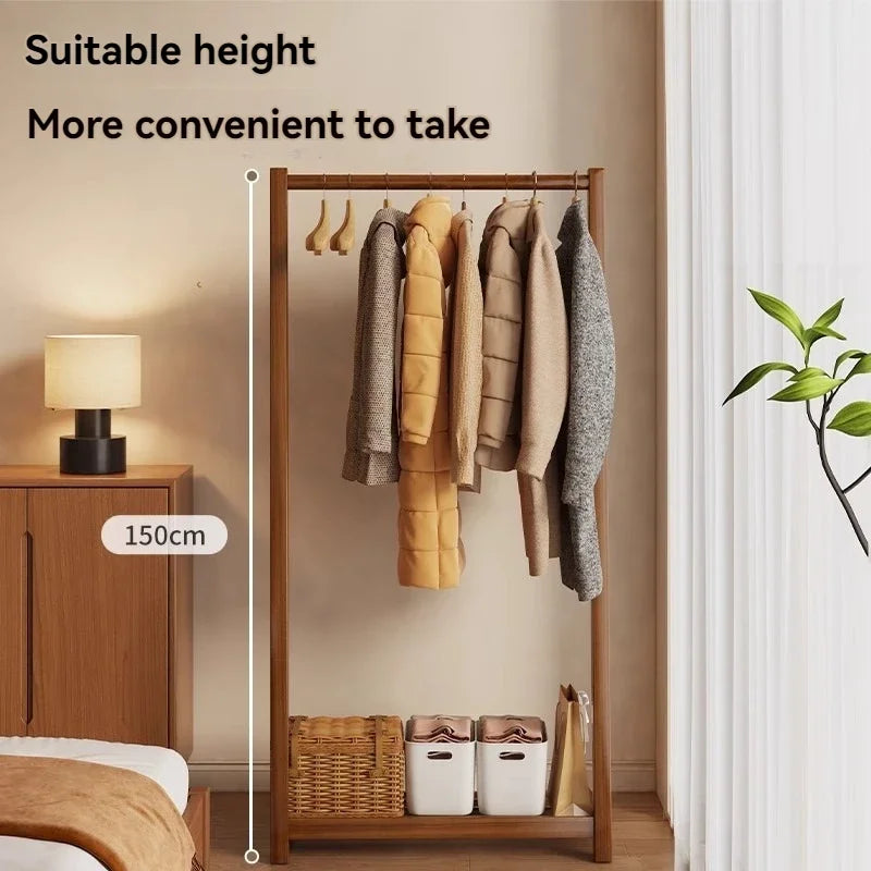 Clothes Hanger, Floor To Ceiling, Bedroom, Small Clothes Hanger, Simple Bedside, Indoor Household, Dormitory, Temporary Clothes Oasis Select