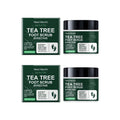 Exfoliating Tea Tree Foot Scrub Helps Remove Dead Skin Soften Rough Dry Feet Skin Cleansing Moisturizing Smooth Cracked Heels Oasis Select 2 x 100g Boxed