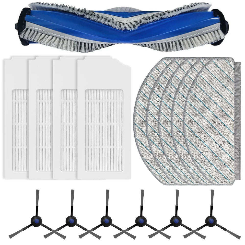 Upgrade Your For DEEBOT N20N20 PLUS Vacuum Cleaner with our Main Side Brush Filter Mop Cloth Kit Superior Cleaning Results Oasis Select B