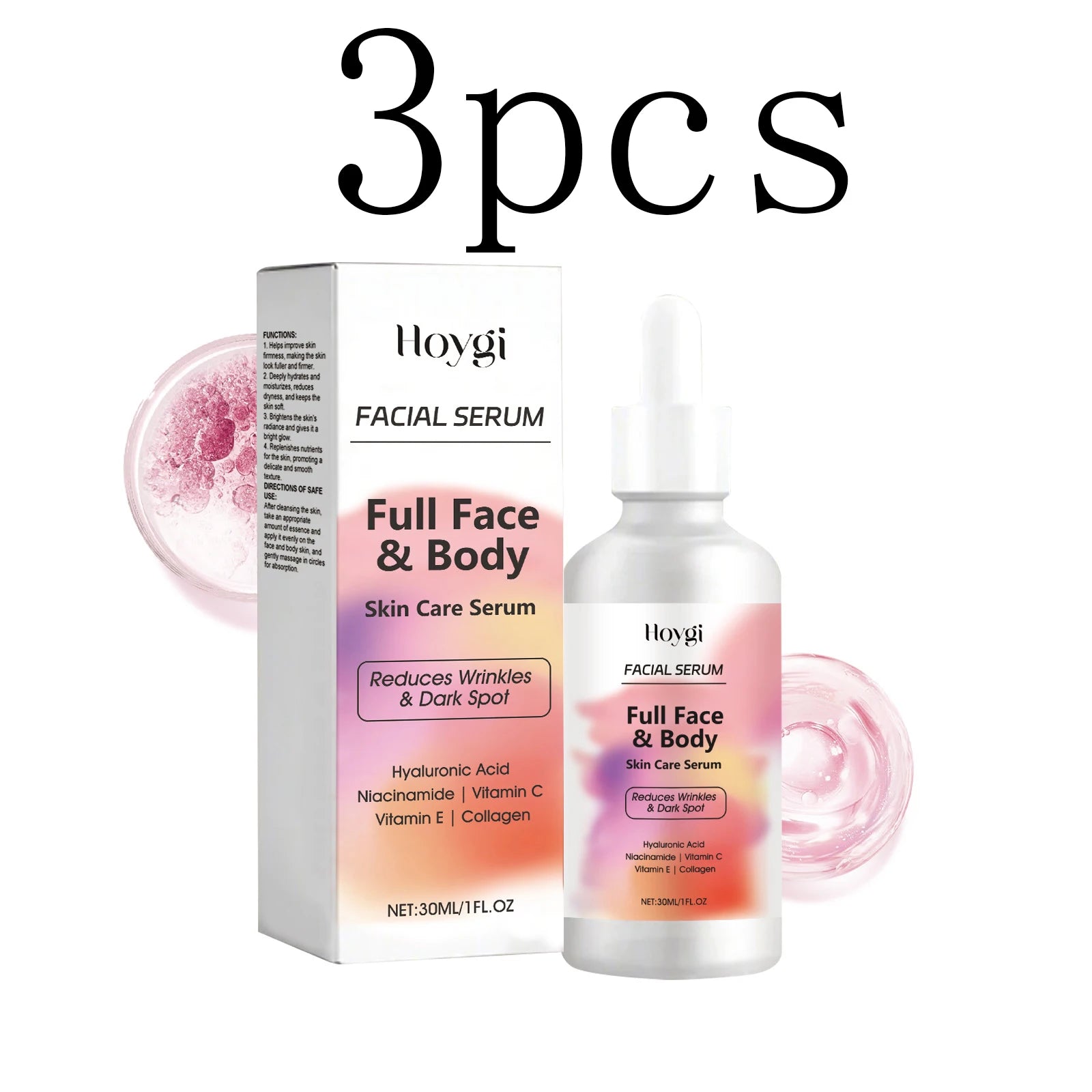 Hoygi Vitamin Essence Serum – Hydrate, Firm & Shrink Pores