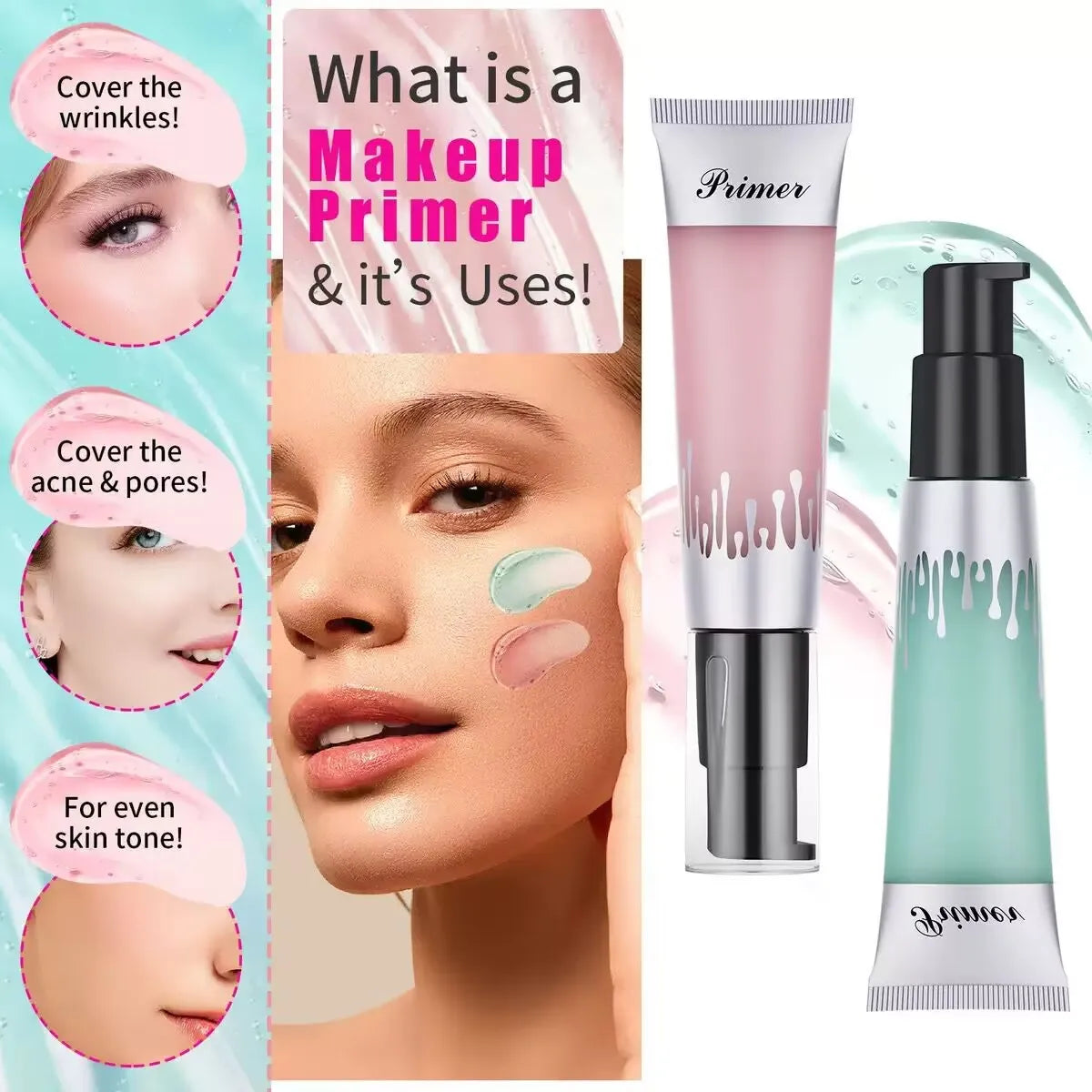 LUXURYTO Power Grip Hydrating Face Primer Gel 24ml