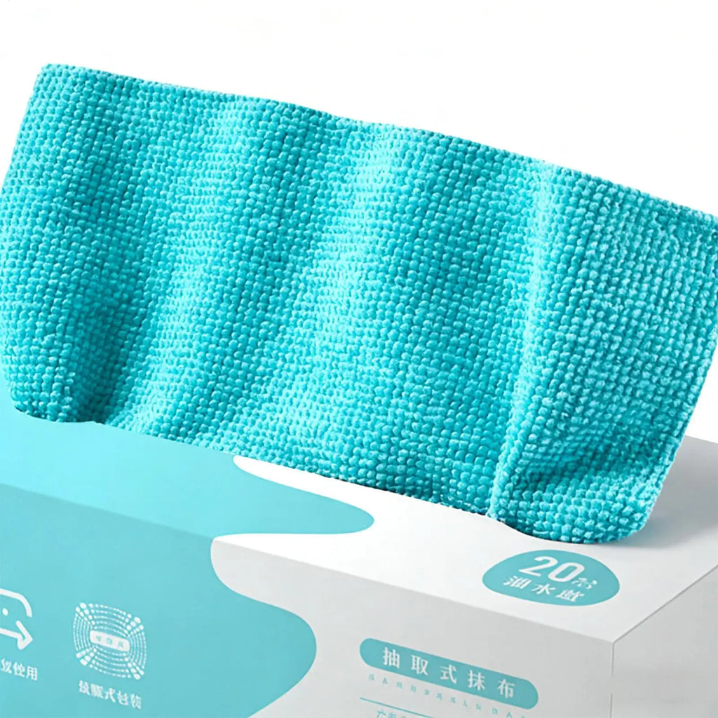 Microfiber Cleaning Cloths 20-Pack – Reusable & Streak-Free