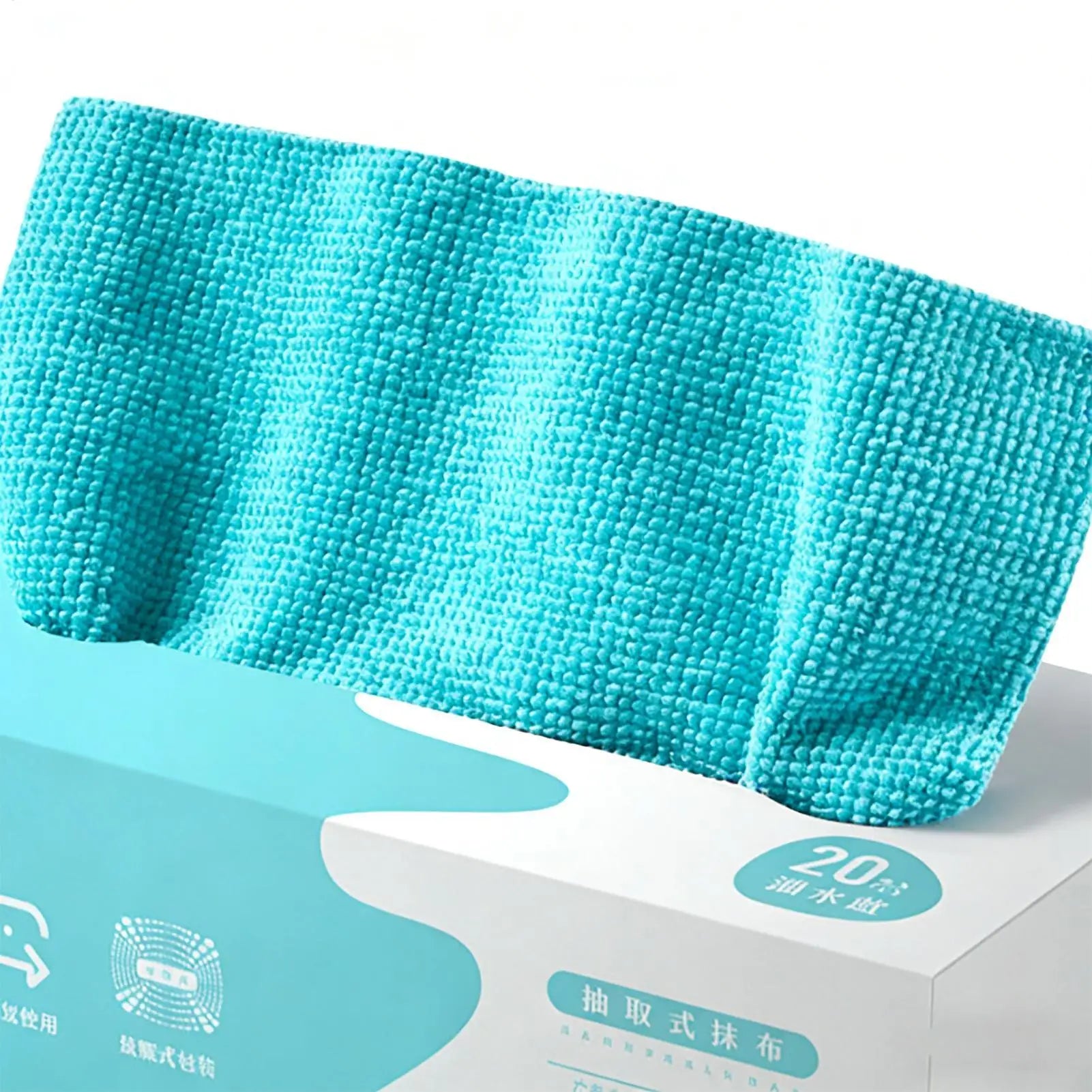 Microfiber Cleaning Cloths 20-Pack – Reusable & Streak-Free