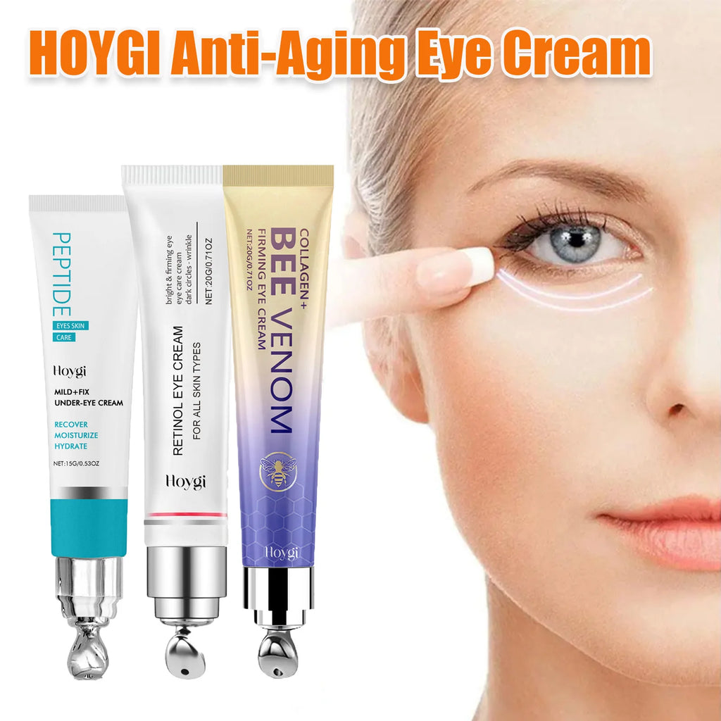 Hoygi Retinol & Bee Venom Eye Cream – Wrinkles & Dark Circles Anti-Aging Eye Cream Oasis Select
