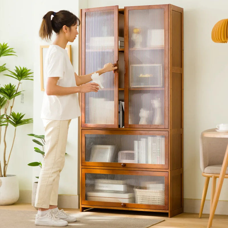 Bookshelf Shelf Floor-to-ceiling bookcase Reading shelf Children's home living room Multi-layer storage Simple storage cabinet Oasis Select
