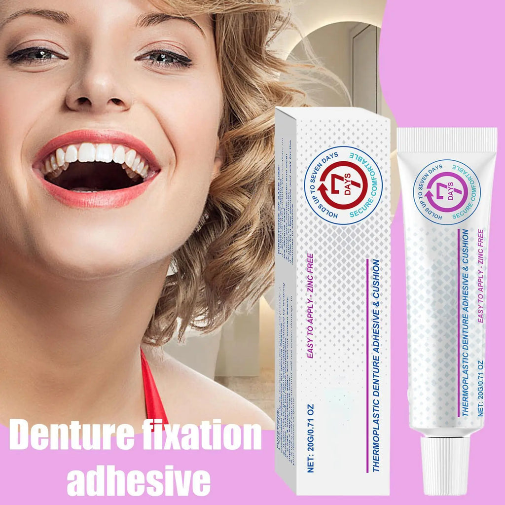 Long-Lasting Denture Adhesive Cream – Soft & Secure Hold