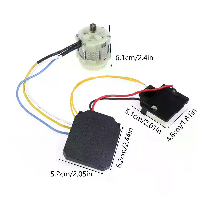 14 Teeth High Power Electric Saw Motor For 4-8in Electric Chainsaws Mini Saw Motor Convenient Installation Oasis Select
