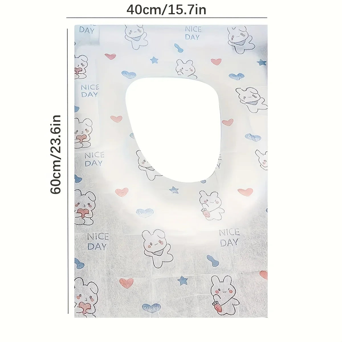 10/40/70 Pcs Disposable Toilet Seat Covers for Travel Public Bathrooms Airplane Hygiene Universal Fit All Ages Potty Training Oasis Select