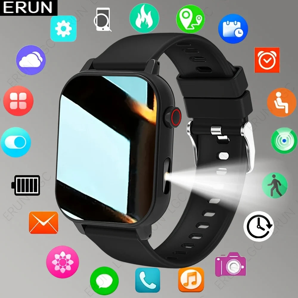 ERUN 1.83" Full-Touch Smartwatch | Fitness Tracker & Alexa