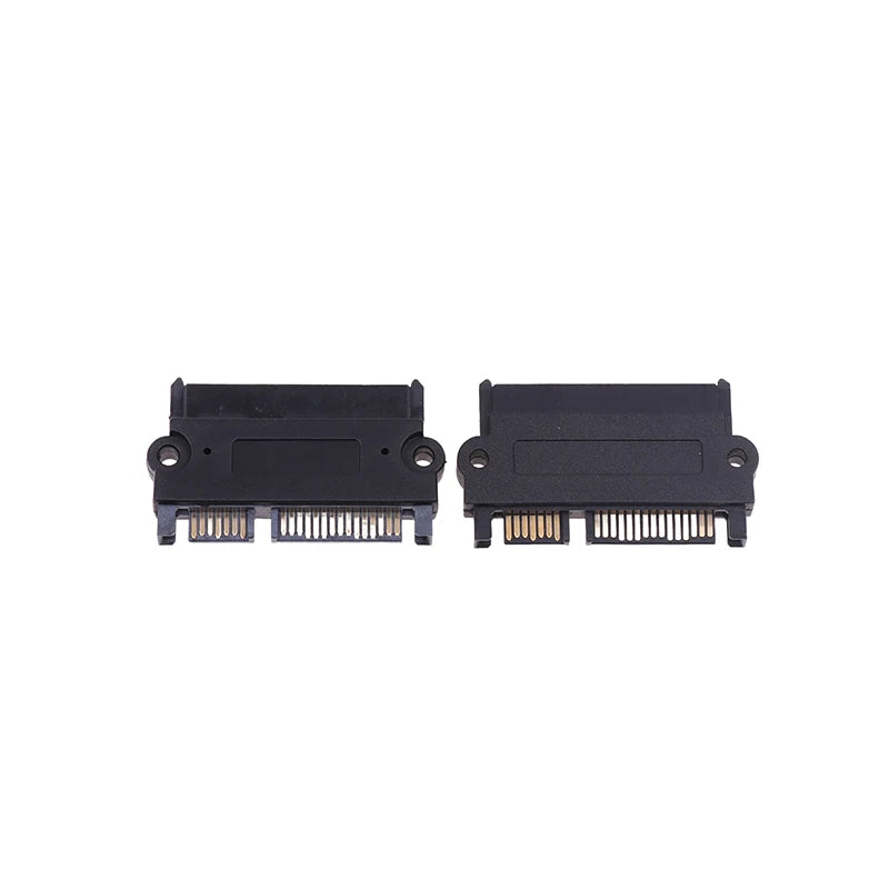 1Pc SFF-8482 SAS To SATA 180 Degree Angle Adapter Converter Straight Head SATA To SATA Converter Oasis Select