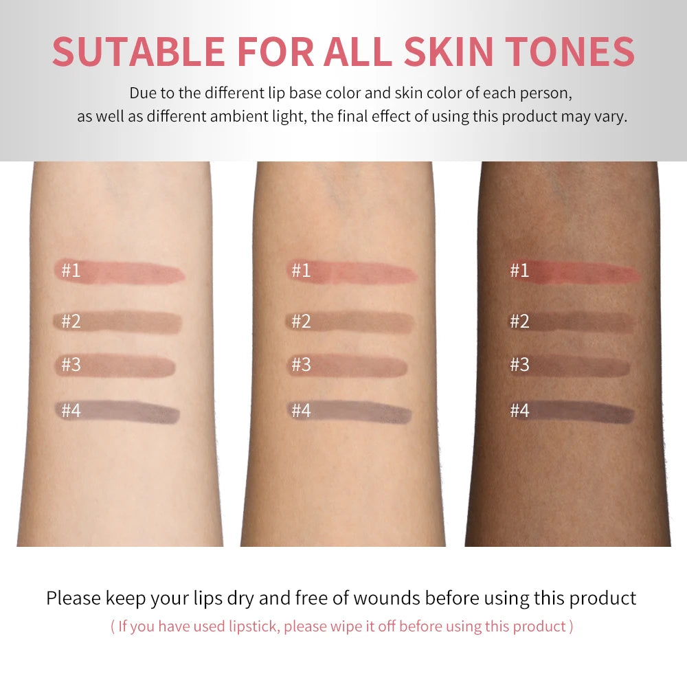 Lakerain Peel-Off Lip Liner | Matte Waterproof Long-Wear Stain