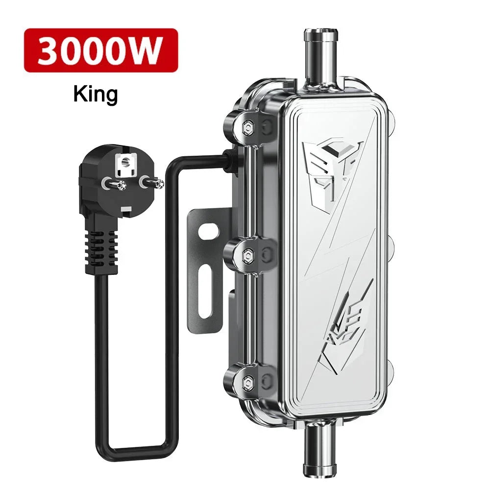 3000W Car Engine Heater Diesel Auto Engine Antifreeze Preheater 220V Truck Coolant Heater Parking Heater Car Heating Accessories Oasis Select A 1