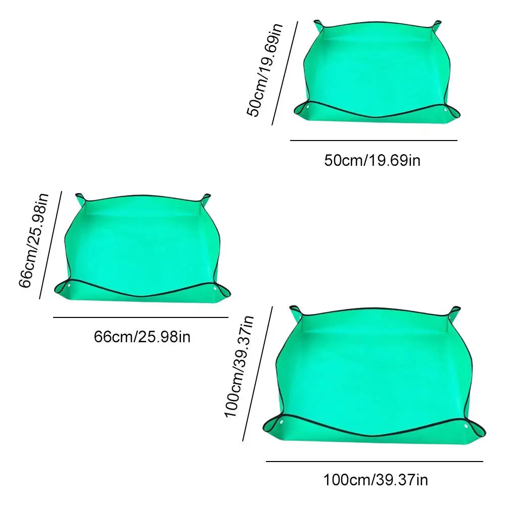 Waterproof Foldable Plant Transplant Mat – S, M & L